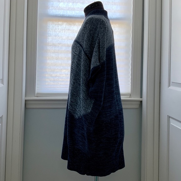 GAP Patchwork Open-Front Poncho Sweater NWT - Picture 7 of 10